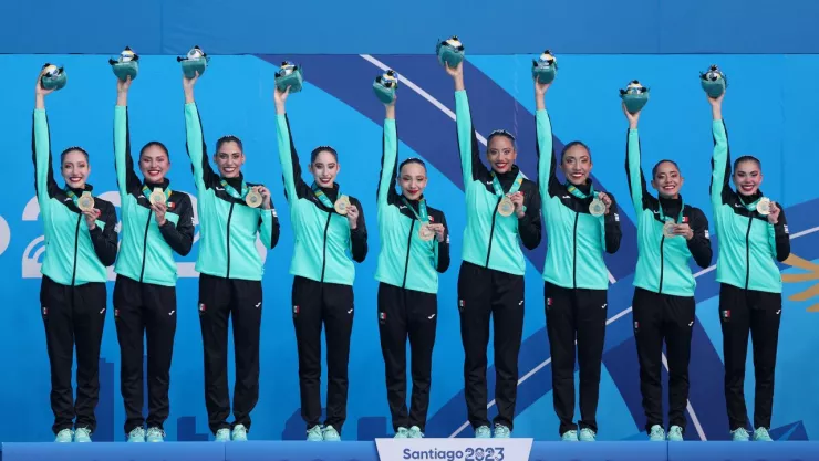 México gana más medallas de oro en sus participaciones en Santiago 2023