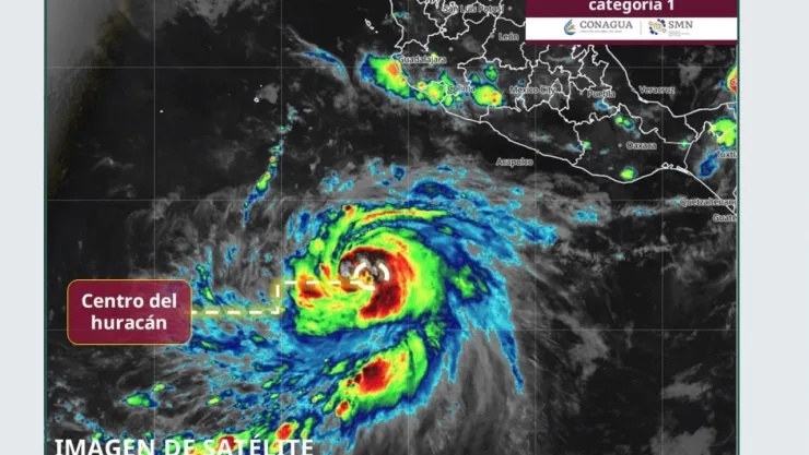 “Genevieve” se intensifica a huracán categoría 1: dónde lloverá y cuál es su trayectoria