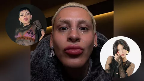 Kunno se declaraba fan de Cazzu antes de ser mejor amigo de Ángela Aguilar; esto dijo