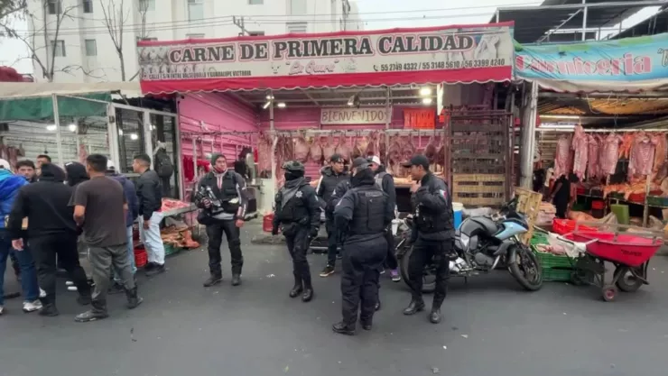 Edomex: Se desata balacera en zona de carnicería de Ciudad Neza