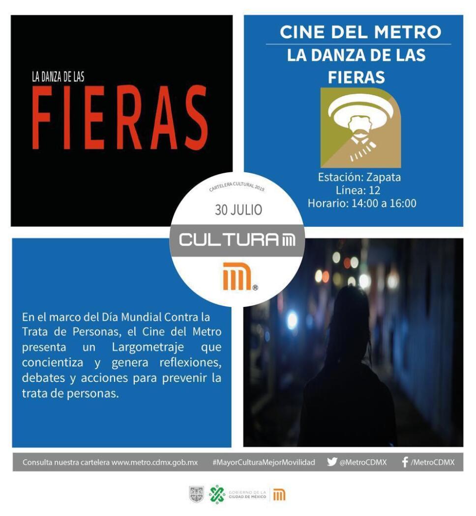 El Metro se suma a celebraciones del Día Mundial contra la Trata de Personas