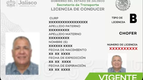 Licencia de Conducir Digital en Jalisco