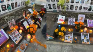 Instalan altar para visibilizar crímenes de personas desaparecidas en Acapulco