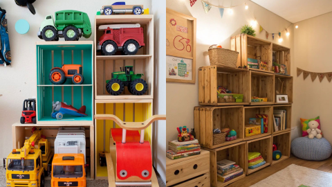 cajas madera decoración