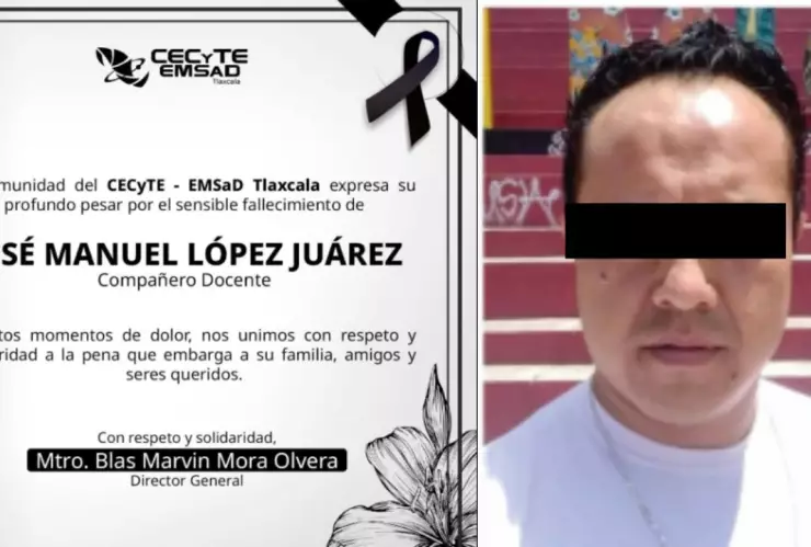 Autoridades investigan el asesinato del profesor Juan Manuel ‘N’ en Tlaxcala; hay un alumno detenido
