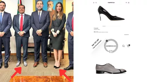 Sergio Gutiérrez Luna y esposa.