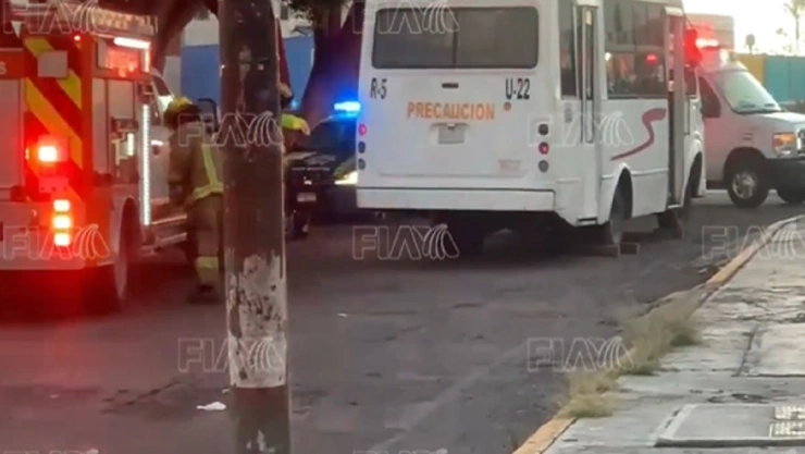 conductor muere aplastado por su unidad