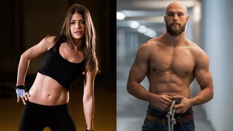 Inteligencia Artificial “crea” el cuerpo “perfecto” de un hombre y una mujer