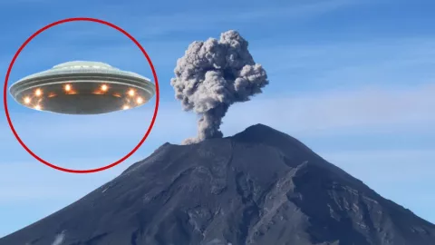 OVNI captado en video en el volcán Popocatépetl 5 de noviembre 2024