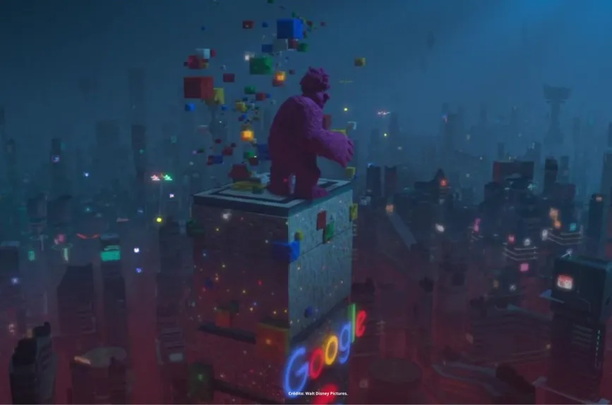 La película Wifi Ralph incluyó en varias de sus escenas a personajes de otras películas animadas, así como marcas y mucho más. | Estreno Platinum por Azteca 7