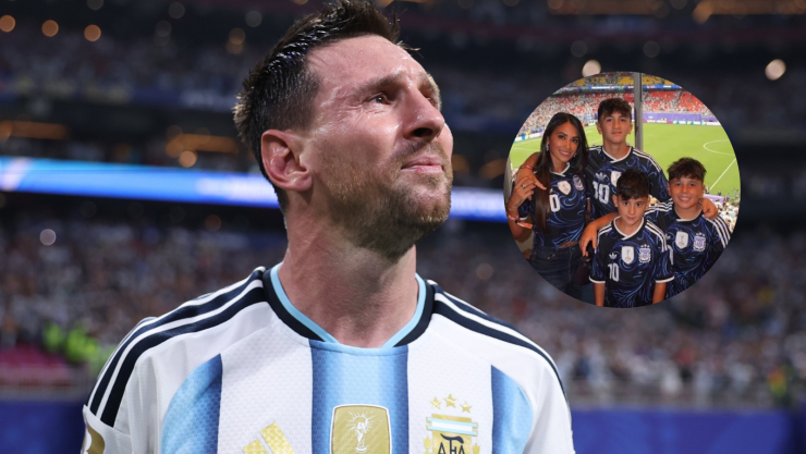 La familia Messi se hizo presente en la final de la Copa Mundial de la FIFA 2026™