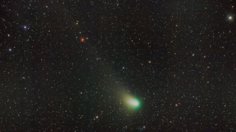 Fotos: Así se vio el cometa verde en el cielo de México
