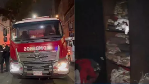 CDMX: Incendio en la Cuauhtémoc deja a una madre y sus dos hijos intoxicados