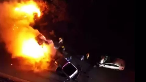 Choque en Nuevo Altata