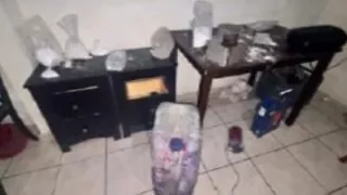 Tres hombres detenidos con fentanilo en Culiacán.