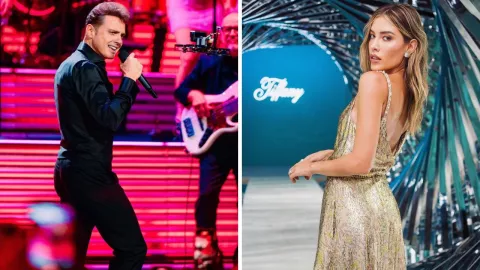 Michelle Salas y Luis Miguel