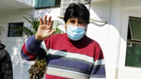 Evo Morales vence a la Covid-19.