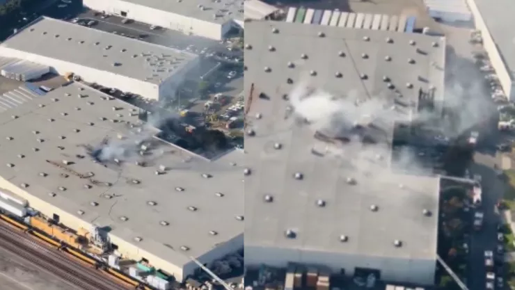 Un avión se estrelló en el sur de California.