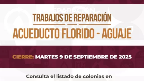 
Cierre emergente de agua en más de 600 colonias en Tijuana y Playas de Rosarito 