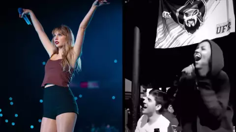 Taylor Swift en Brasil.