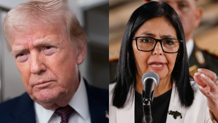 Delcy Rodríguez Donald Trump