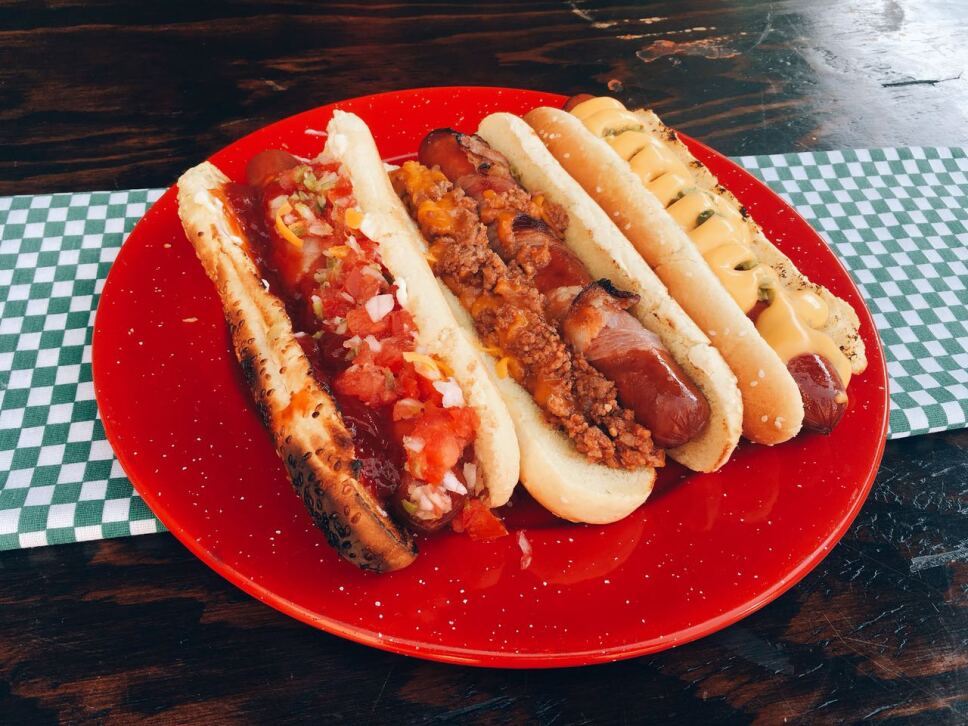 Hot dogs, cocineros mexicanos