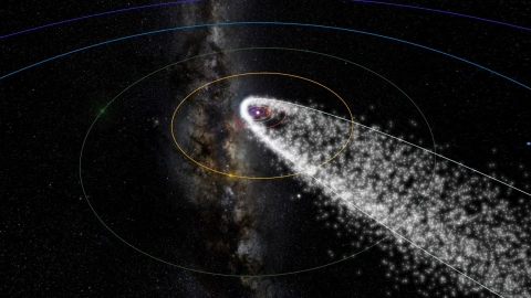 La lluvia de estrellas Eta Acu&aacute;rida est&aacute; a punto de aparecer en el cielo