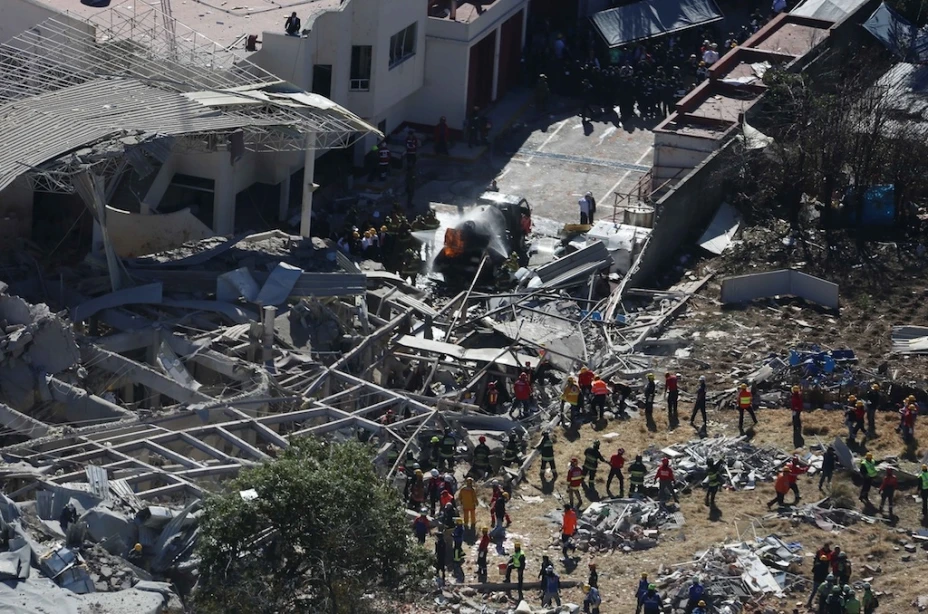 Explosión Cuajimalpa