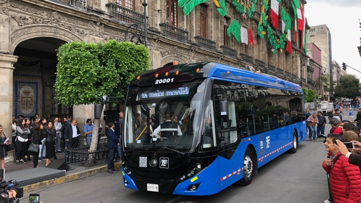 Éste se trata del primer trolebús nuevo en 22 años.