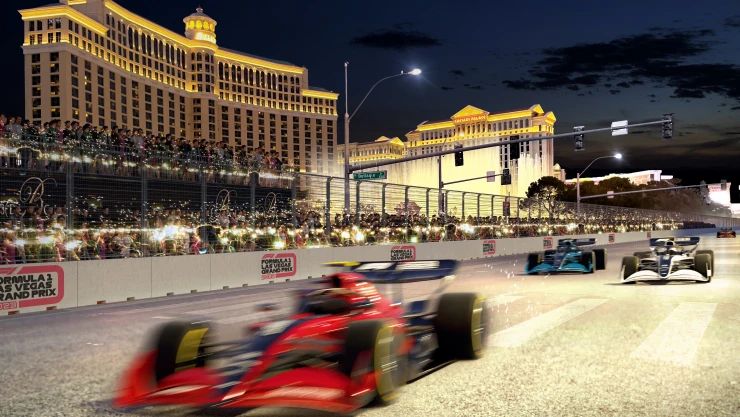 F1 Las Vegas carrera nocturna 2023