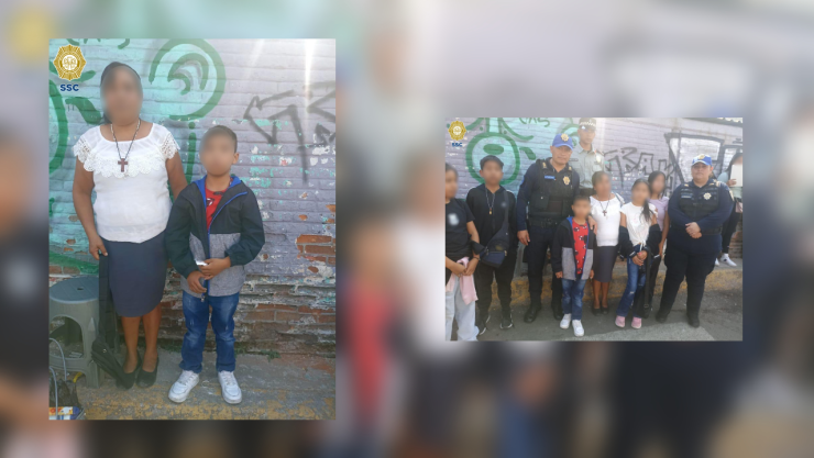 Niño de 8 años fue localizado tras extraviarse en peregrinación a la Basílica de Guadalupe.