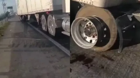 VIDEO | Asaltan a transportistas durante el megabloqueo nacional en el Arco Norte