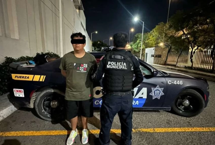 Detienen a presunto responsable de provocar un hecho de tránsito