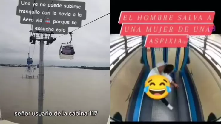 Joven que aparece en video sexual en el teleférico aumenta sus seguidores en redes sociales