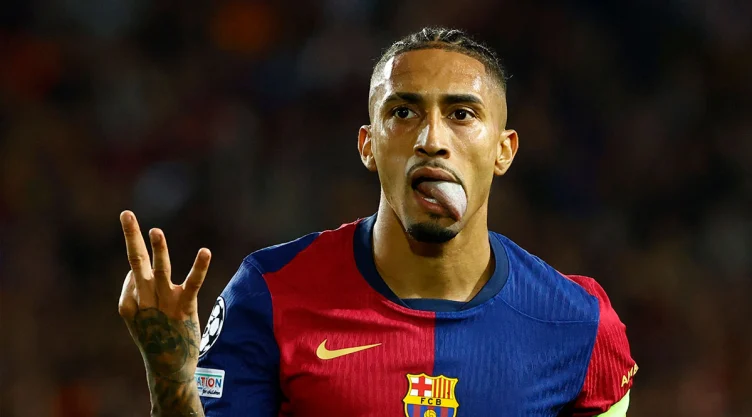 Raphinha celebra su hat-trick