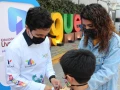 Pocoyo y sus amigos en el gran contenedor del #JuguetónAzteca
