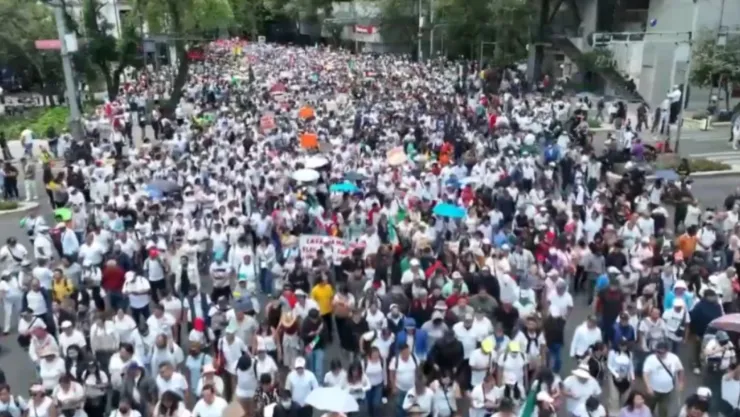 Marcha en la Ciudad de México