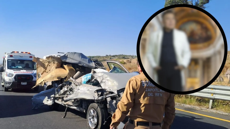 Accidente Hugo Gómez autopista México Morelia