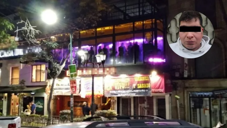 El presunto responsable del ataque en Zona Rosa fue detenido junto a otras personas en CDMX.