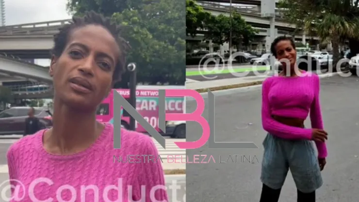 ¡Lamentable! Exmodelo latina es captada viviendo en calles de Estados Unidos