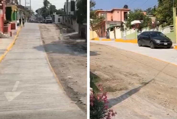 tampico pavimento calle