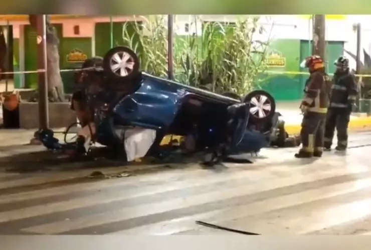 Choque en Iztapalapa deja una mujer muerta, tres lesionados y un detenido