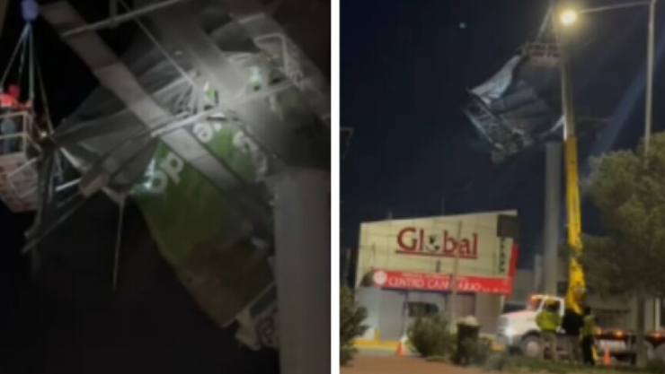 Fuertes vientos en Chihuahua deja volcadura de tráileres y un menor sin vida