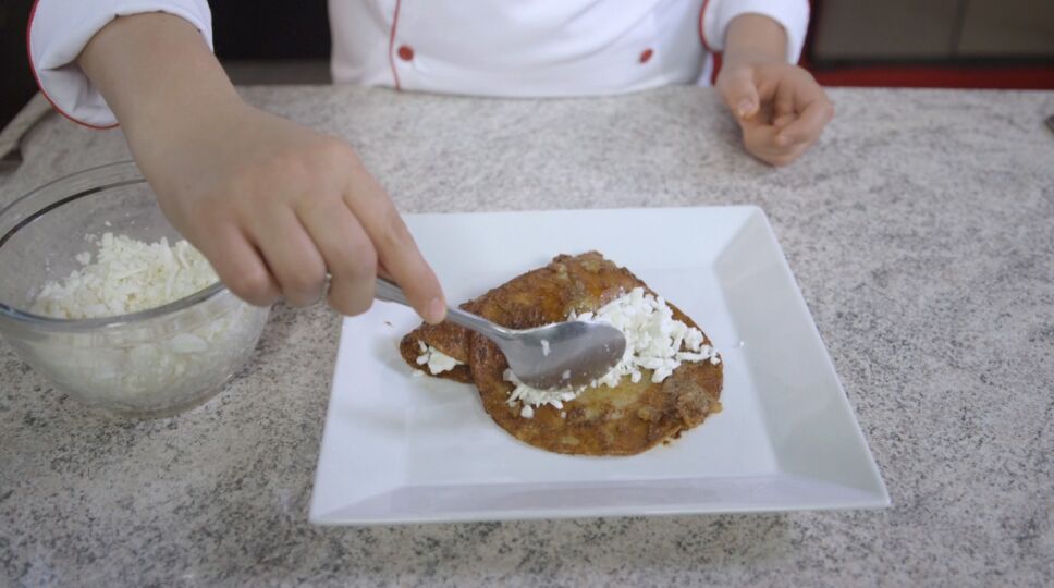 Enchiladas norteñas receta de MasterChef Junior