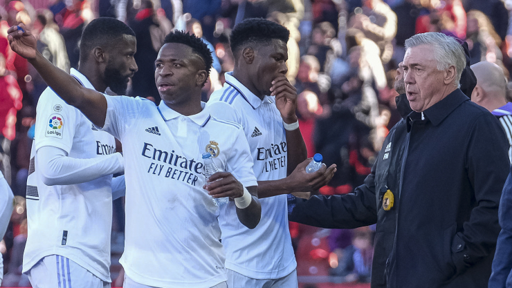 Carlo Ancelotti Real Mallorca vs Real Madrid