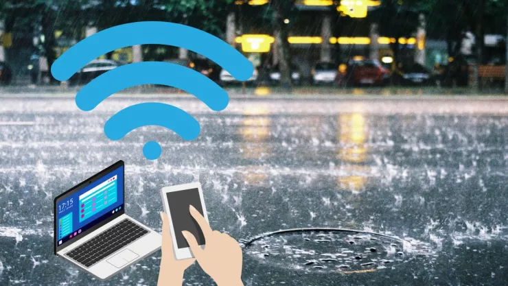 WiFi en días lluviosos