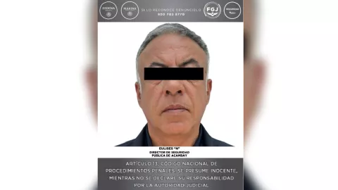 Eulises “N”, fungía como comisario de Seguridad Pública de Acambay.