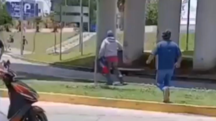 Ladrones tras asalto