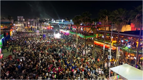 VIDEO_ Así se vivió el conteo regresivo que dio inicio a la Feria de San Marcos 2024