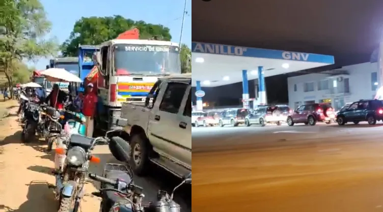 Bolivia registra interminables filas por combustible en varias regiones